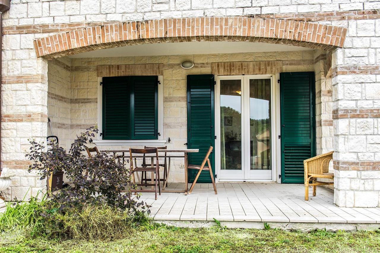 S287 - Sirolo, Villetta Con Giardino Vicino Al Centro Exterior foto