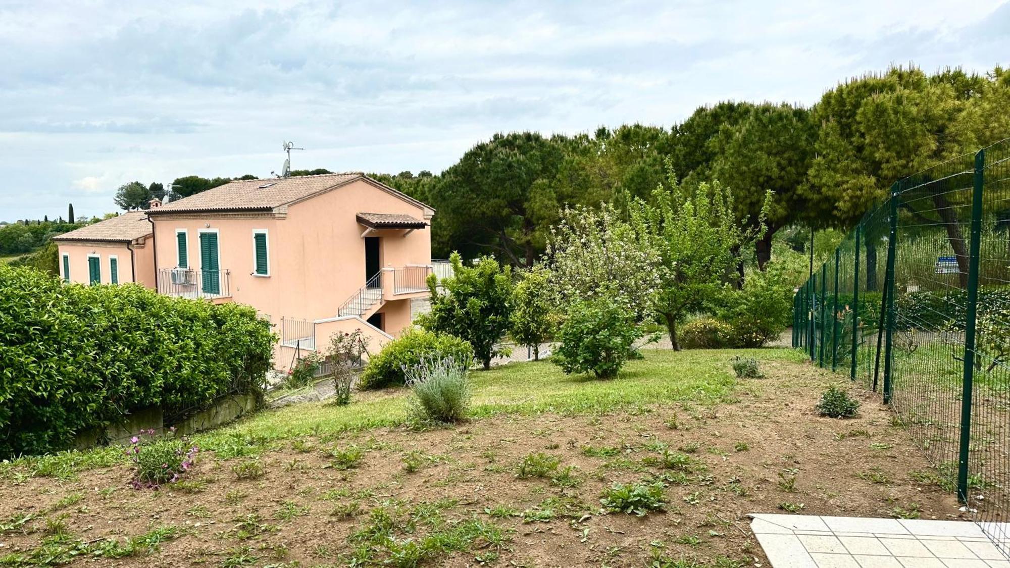 S287 - Sirolo, Villetta Con Giardino Vicino Al Centro Exterior foto