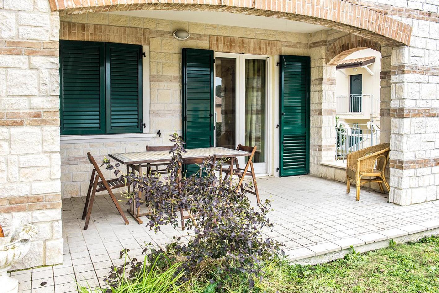 S287 - Sirolo, Villetta Con Giardino Vicino Al Centro Exterior foto